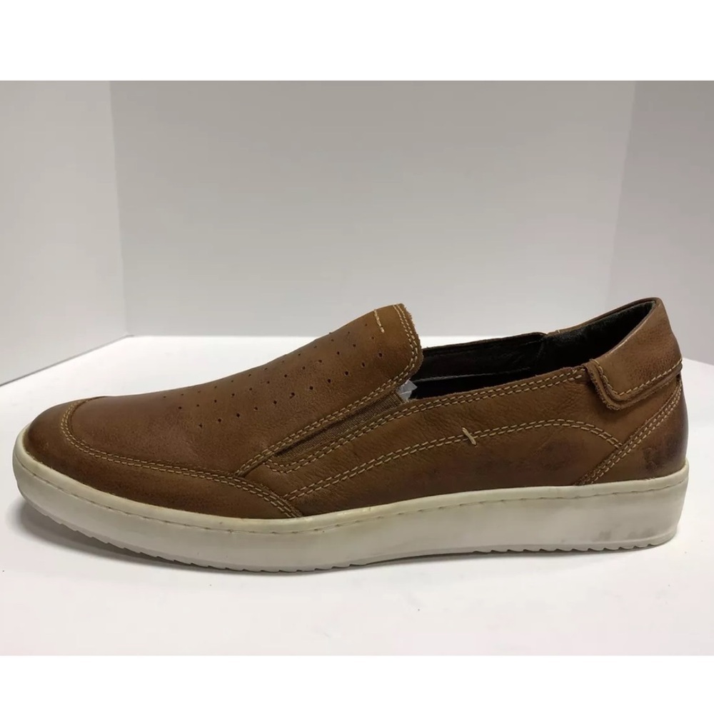 Roan Men’s Wils, Brown Casual Slip-On Shoes, Size 11.5 M.